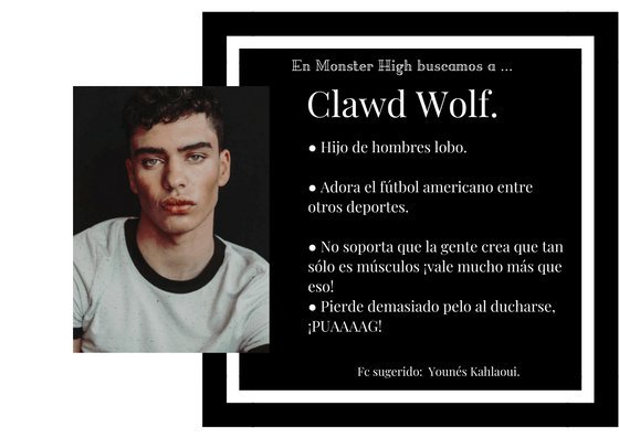 ❏; ❝SE BUSCA ❞ 

          ❏; CLAWD WOLF

ㅤㅤㅤ    ❏; ¡CLAWDEEN Y DRACULAURA LE ESPERAN! 

ㅤㅤㅤ❏; ¿ʀᴛ? •ﾟ༄