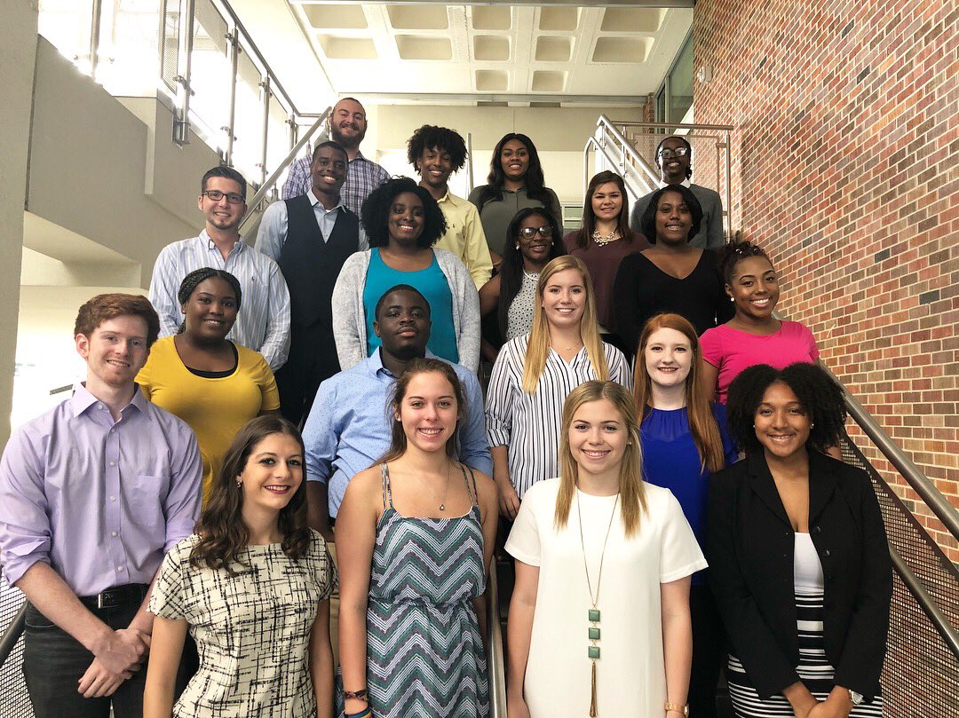 SoutheasternSGA's tweet photo. On this past Monday, the Student Government Association held a Summer Special Session where we appointed a total of 16 new officers and allocated money towards annual student activities such as Homecoming 2018 and BIG Event 2019. #StudentsServingStudents #SGAatWork https://t.co/UbM264o1Th