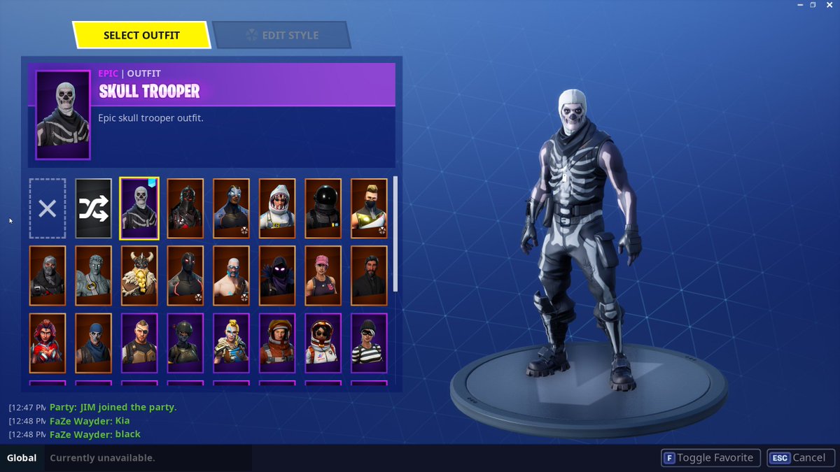 ThisIsITalk's tweet photo. Again, people are saying I only want Power Chord because of rarity...well heres one of my accounts. Do you think I could give less of a shit about rarity? I don't care. I want it because I love the skin! #BringBackPowerChord #EncoreForPowerChord https://t.co/7wuJz2zM2B