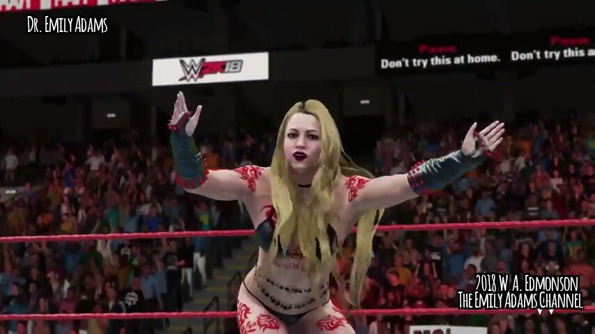 EmilyAdamsbyWAE's tweet photo. So, @SSheldonbyWAE's sister, Mercedes Sheldon attacked my ass from behind before my match with @JABrownbyWAE and @JBrownbyWAE's sister Justice. Still won the match, but this is not over. If Your's Truly #EmilyAdams has anything to say about it. #TheEmilyAdamsChannel #WAEUniverse https://t.co/fc8iOXPOLD