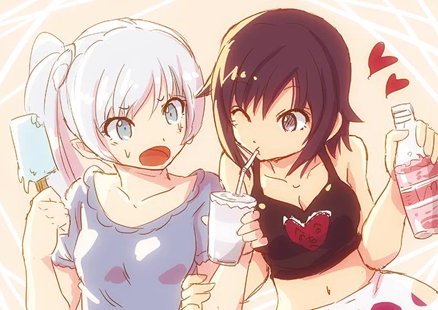 寝る前の水分補給も大事ですね〜
#RWBY 