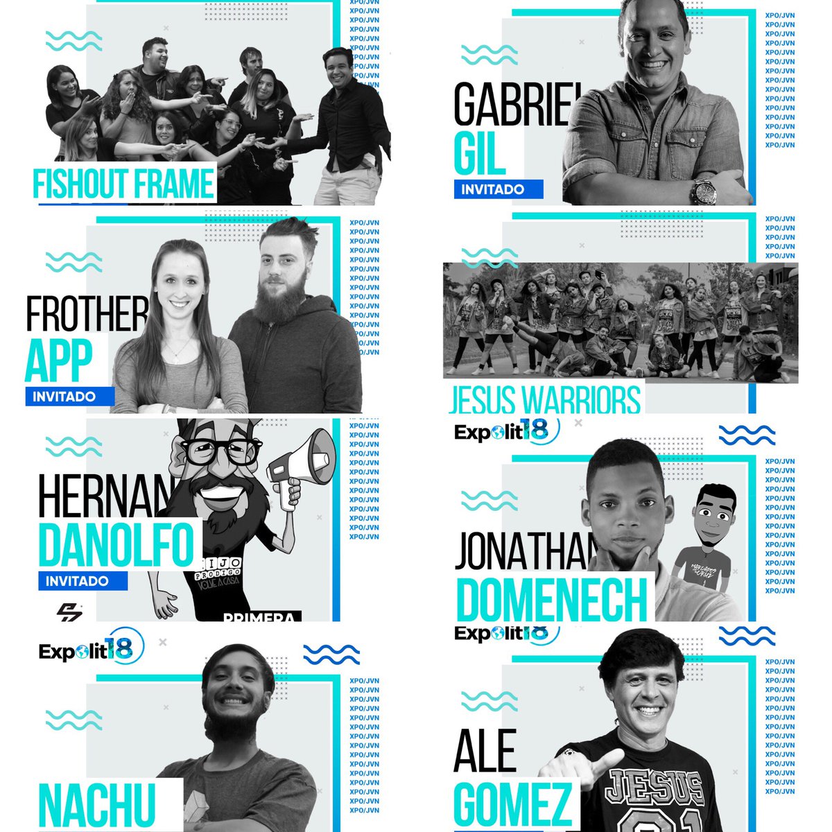 ExpolitOficial's tweet photo. Ya casi dará inicio #ExpoJoven👏😬
Aquí te compartimos más de los ministerios que estarán en la Primera Cumbre Juvenil
@Fishoutframe , Gabriel Gil, @FrotherApp @JesusWarriorsC @hernandanolfo, Jonathan Domenech, Nachu Gómez, @pastoralegomez 
¡Invita a tus amigos! 😉💪 https://t.co/b0zQZ6x2jf