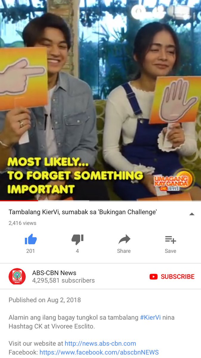 Fare_Goer's tweet photo. sugod na famcakes sa YT ng @ABSCBN click this link
https://t.co/XdObHS7Y7L
#SIFYLevelUp KierVi https://t.co/9BOnmPTYTV