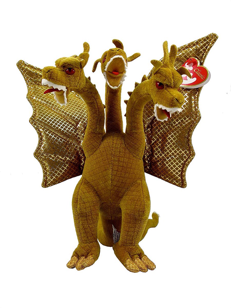KING GHIDORAH ( Japan Exclusive ) TY Classic Plush
[affiliate link] amzn.to/2AEdKfp via <a href="/amazon/">Amazon</a>