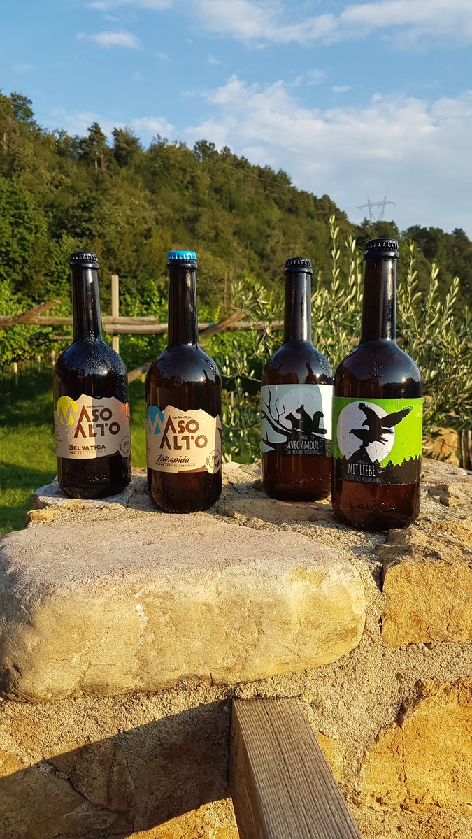 jeremysaul2's tweet image. This is a hard decision. Which one of these excellent #CraftBeer from @masoalta near #lavis in #italy to have first?🍻