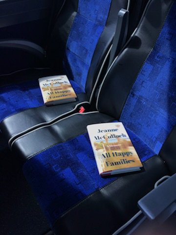If you're riding the <a href="/HamptonJitney/">Hampton Jitney</a> today, you're in for a special surprise - a perfect beach read in the form of stunning debut and intimate family memoir, ALL HAPPY FAMILIES by <a href="/JeanneMcCulloch/">Jeanne McCulloch</a>: harpercollins.com/9780062234759/…