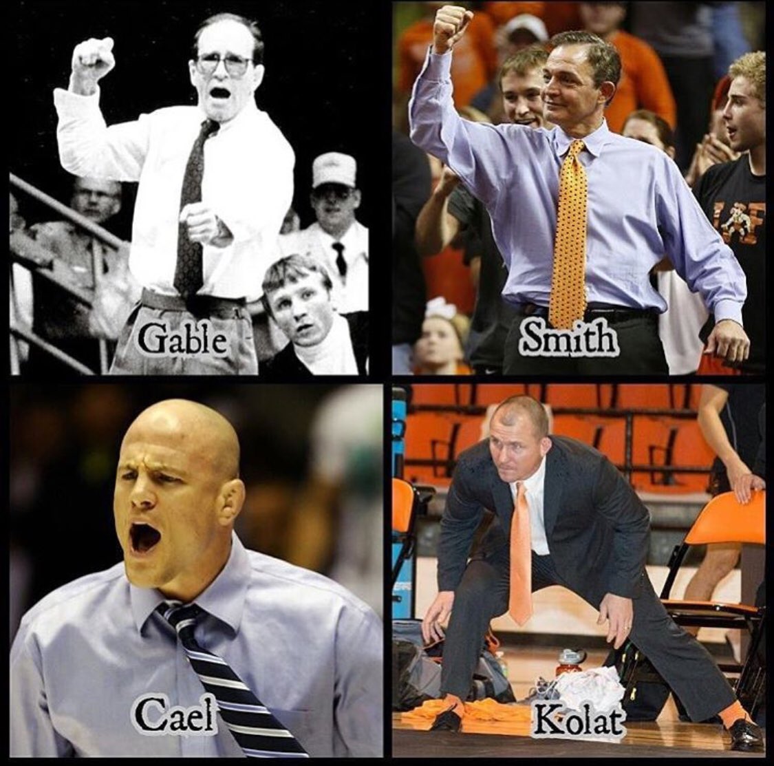 ObsessedWrestlr's tweet photo. If You Could Choose One Wrestling Coach,
Who Would You Wantโ๏ธ
#ncaaWrestling
#WrestlingCoach
#rowq #ObsessedWrestler #iowawrestling #okstatewrestling #pennstatewrestling #carykolat https://t.co/3nvqoYklRt