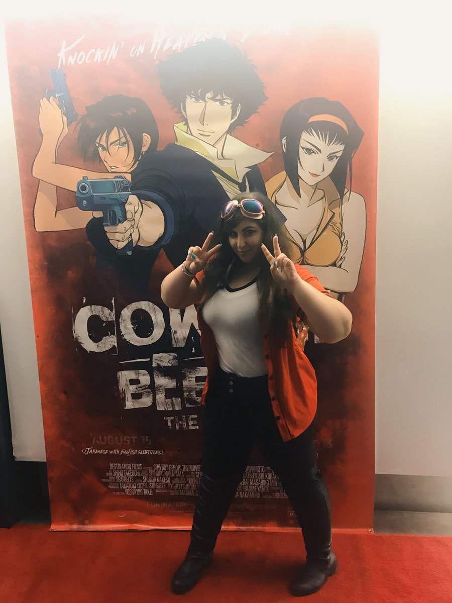 Jasmin Cowboy Bebop Knocking On Heavens Door Premiere Thank You Funimation For The Invite I Plan On Watching It Again On The 15th Sub 16th Dub Cowboy