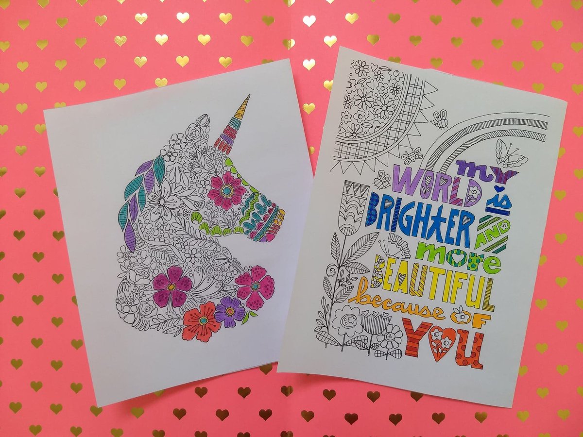 CalypsoCards's tweet photo. Sneak peak at some new coloring cards we are launching to celebrate @thinkofyouweek check out our Calypso Cards Coloring Group for more info! #calypsocards #thinkingofyouweek #coloring https://t.co/xBaFSdjqhl