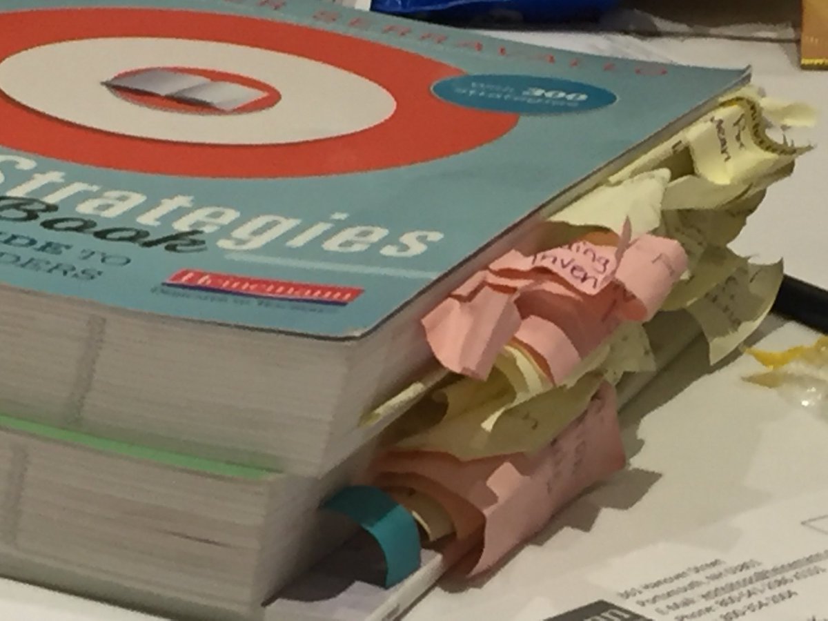EricChalek's tweet photo. At amazing #strategiesinstitute! Love to see how much Ts love @JSerravallo’s #readingstrategiesbook #writingstrategiesbook Wow! @HeinemannPub https://t.co/CIDhOlkQJP