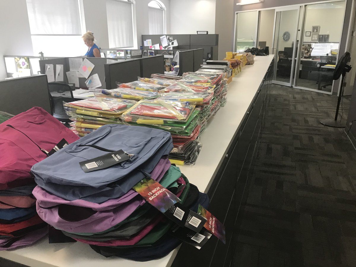 FRTCharities's tweet photo. Our offices collecting and donating school supplies for @C2CPhiladelphia
#BackpackChallenge2018 https://t.co/DfjDUM80a3