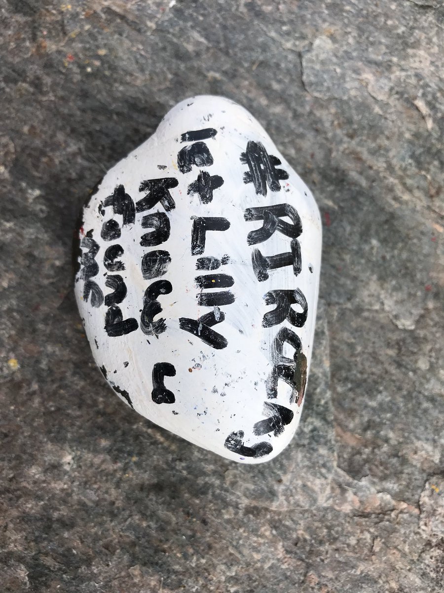 MartinJonesCBC's tweet photo. Found this at a rest stop in Terra Nova Park. Anyone know what these are about? #RIROCKS https://t.co/XMkIren2sO
