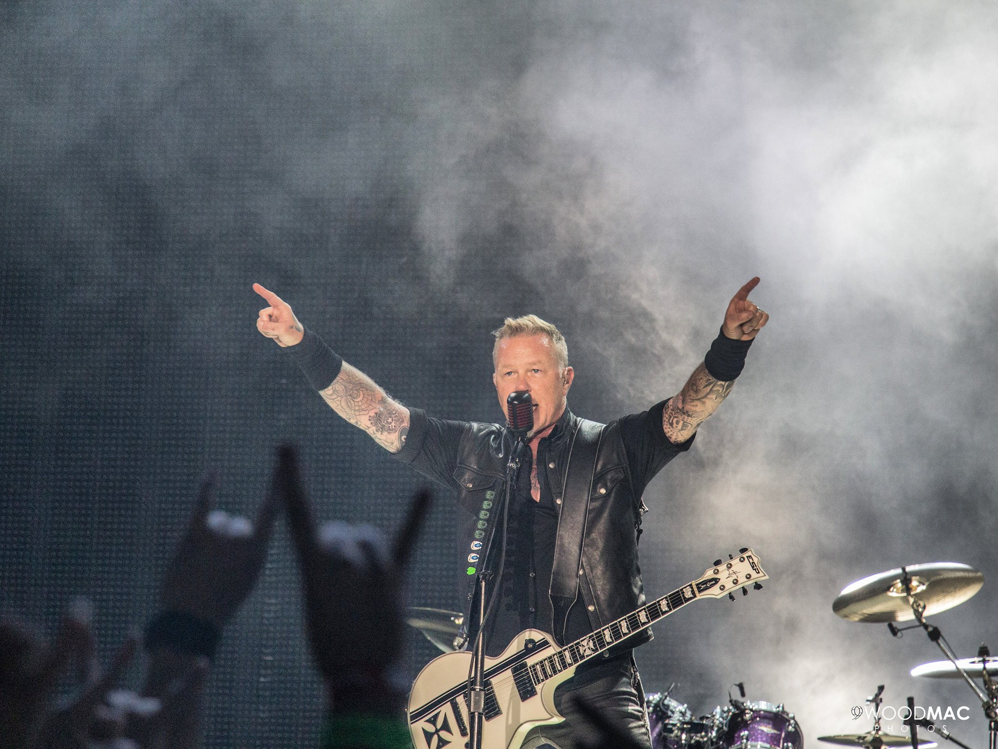 Happy birthday, James Hetfield! Some of my favorite photos from that night!   