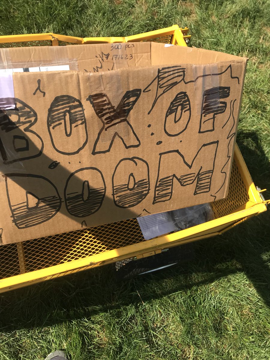 KramerTree's tweet photo. Want to use it? Get it approved! Here is the Box of Doom at #ITCCColumbus This is all of the gear that did not pass the gear inspection prior to the preliminary events today, all items will be returned at the completion of the competition #professionalarboriculture https://t.co/n0e1framZj