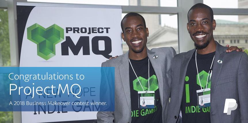 PayPal_Open's tweet photo. Say congrats to @ProjectMQ, another 2018 Business Makeover Winner. 🍾 ProjectMQ connects independent video games from around the world with gamers. The makeover will help improve their website experience to engage more customers. https://t.co/K8rcNpUFpz https://t.co/Q6JryQHRgc