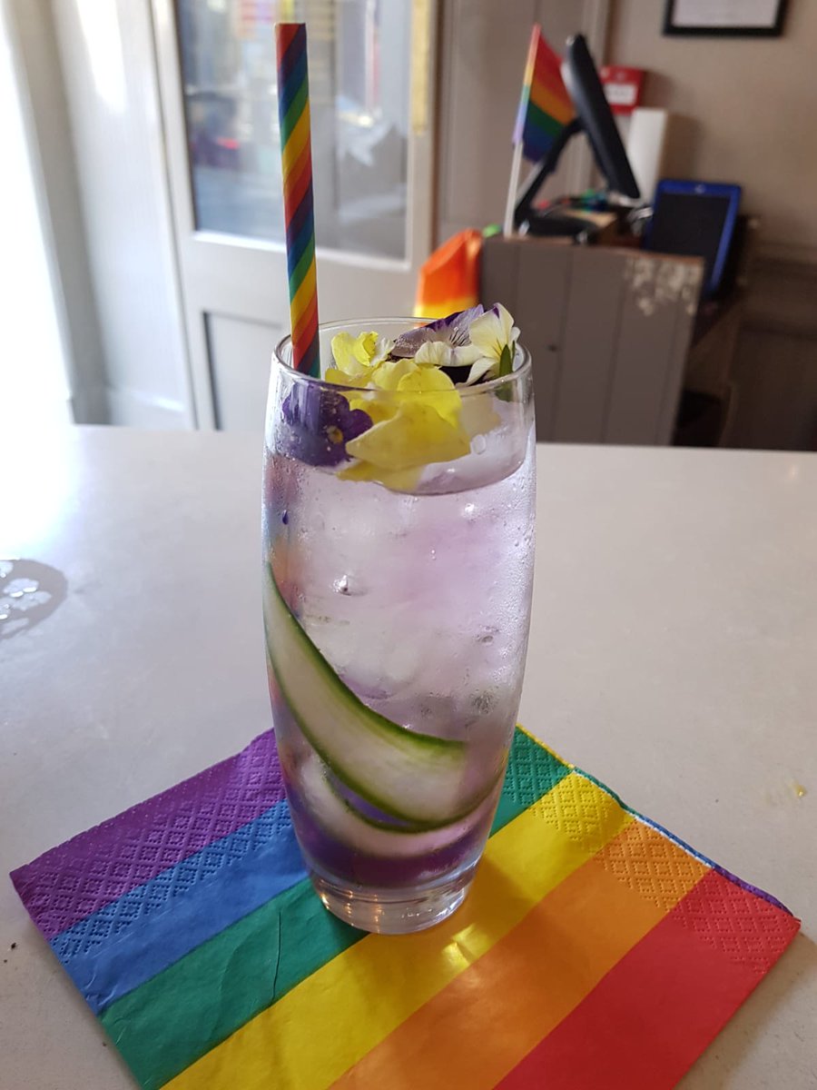 Town is buzzing with sunshine, rainbows and PRIDE! We're located just a short walk from the seafront, so join us after the parade – we’ll be open from 12pm with vibrant, rainbow coloured dishes and Pride themed cocktails:
The Gay A-GIN-Da &amp; Les-Be-Honest
 #BrightonPride