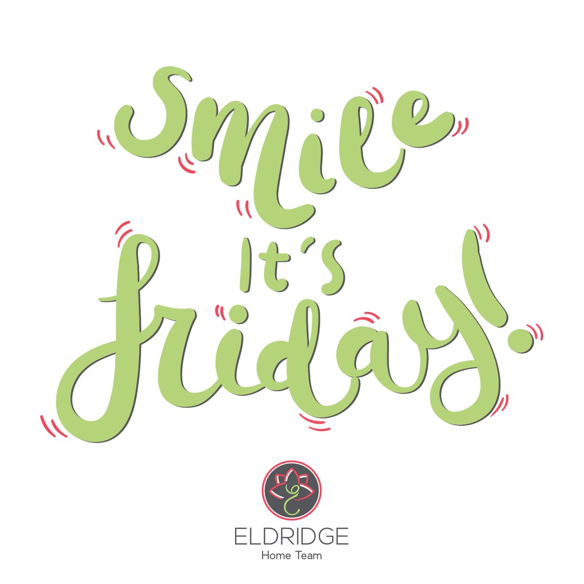 EldridgeHomes's tweet photo. Hey, you should be smiling every day of the week! But today there is an extra BIG one! Woot woot! Hany in there, the weekend is right around the corner. #FridayFreeDay #SmileItsFriday #iHeartTally ๐
https://t.co/gDYdN4LhBH https://t.co/d84PJHuWQw