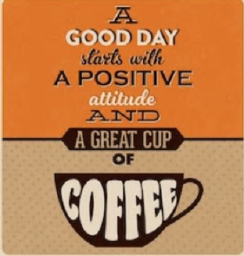 Fernanda0503's tweet photo. #ViernesDeCafe @SRunconcausa ... Un buen dia comienza con una actitud positiva y una gran taza de café!!! saluditos!!! https://t.co/QoTUPNkESh