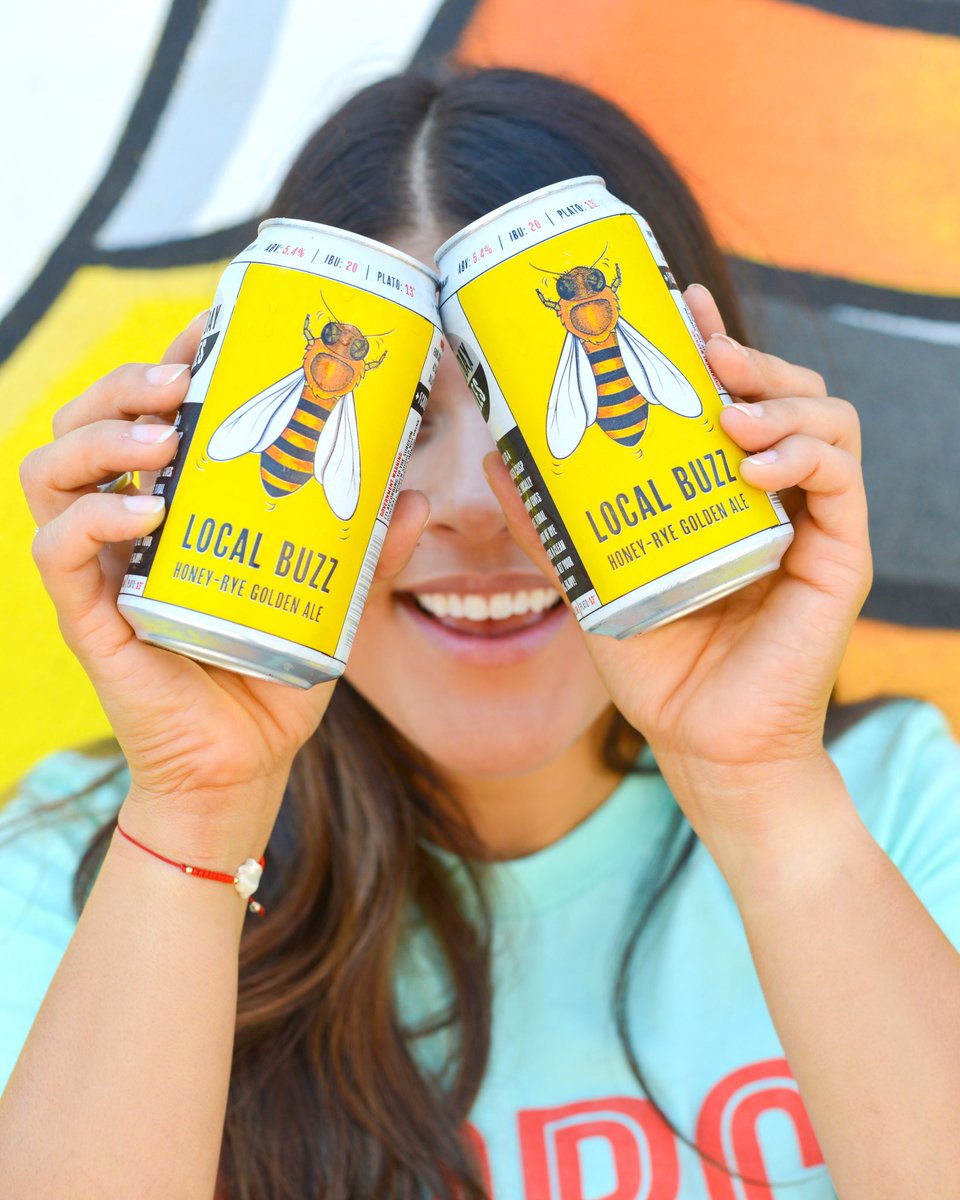 Don’t worry BEEr happy!
#FridaySalud 🐝 🐝

#LocalBuzz #KeepYourBuzzLocal #fcbrewing