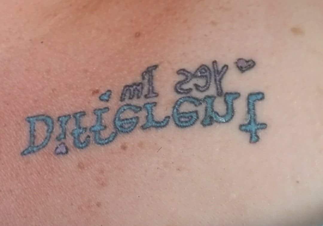 JKsTinkABella's tweet photo. #YesImDifferent 
Every day it's proven to me how much different I am than most people… today is just another one of those days 
#MyTat #PerfectWords #IllAlwaysBeDifferent 💜💙 https://t.co/gUN2OKmzqM
