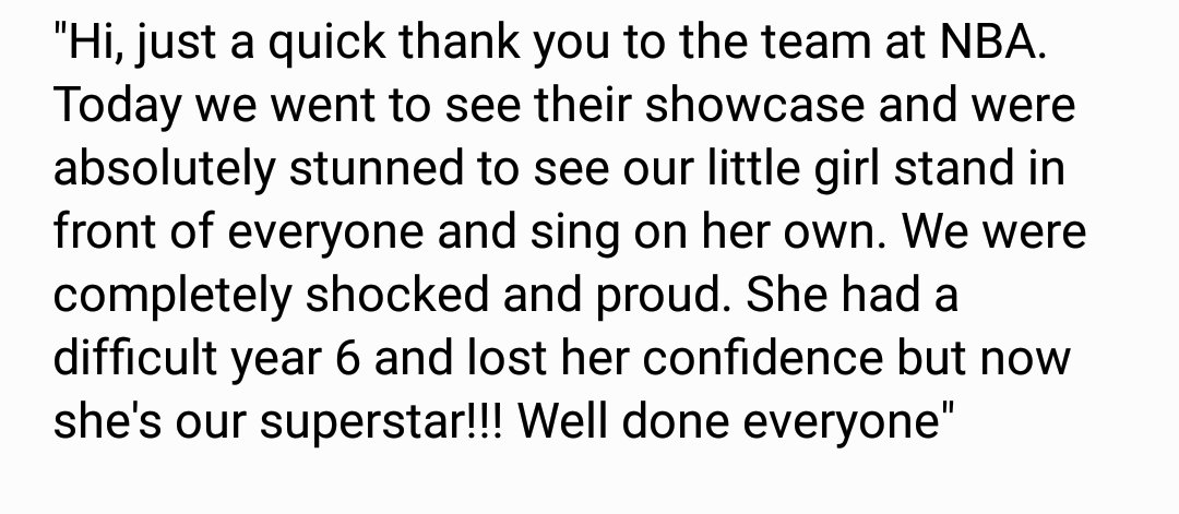 JeevanSChagger's tweet photo. Lovely email from the parent of an @xlr8camps pupil transitioning to @NBAcademy #Impact Well done team! @Kat_Evolve @Leah_Evolve Mr Sturgeon and Mr Francis https://t.co/LQD0e8xeDK
