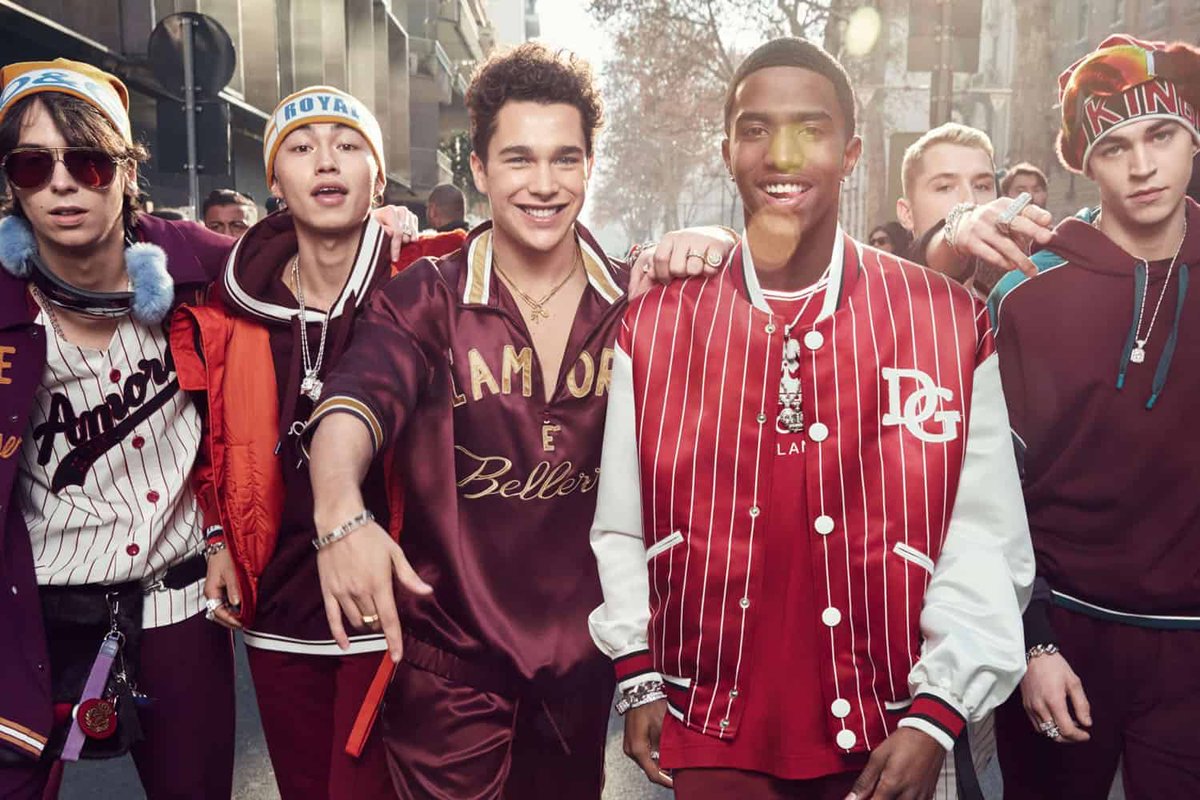 fw_global's tweet photo. Dolce and Gabbana’s new campaign is star studded and stylin’
.
.
#dolceandgabbana #austinmahone #starstudded #style #menswear #mensfashion #fashionad KM https://t.co/Drr5nTYwv2