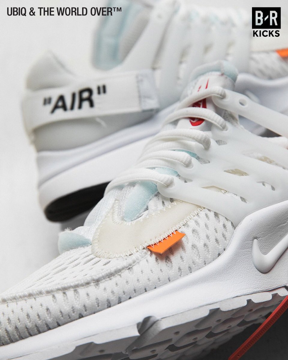 brkicks's tweet image. We’ve partnered with UBIQ to give away a pair of @OffWht x Nike Air Presto (White). Follow steps below for a chance to win in your size:

1. RT and follow @ubiqlife and @brkicks
2. Comment your US shoe size
3. Good Luck!