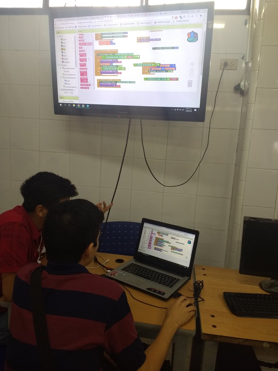 cabe0282's tweet photo. Adelantando #Programacion para proyecto de #IoT Semillero de #Investigacion #Expoinnova en @AUNAR_Villao @Jatrix13 @DonJuanoGarcia @DColunge @Germaneherrera https://t.co/RoUj8ySkdR