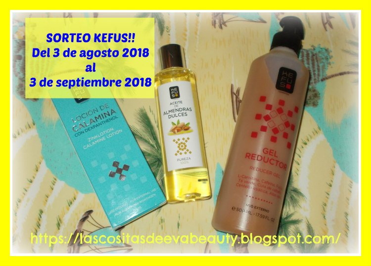 evaortsbujaldon's tweet photo. #Sorteo en el #blog de 3 productos de @KefusCosmetics Mucha suerte,animaros a participar!
#beauty #belleza #sorteo #sorteos #sorteoblog #sorteobloggers #sorteobelleza #bloggers #beautybloggers #beautyblog #bloggerespaña #bloggerbelleza #influencers #KEFUS https://t.co/dBIvRSOyTK https://t.co/NHGg9AyvEt