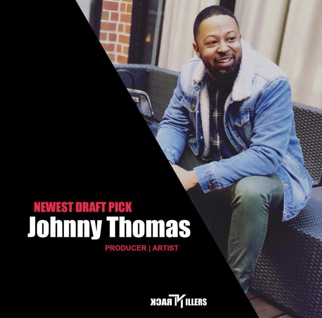 ChrisClutch57's tweet photo. Happy to announce LA based @JohnnyThomasJr_ has signed to @TrackKillersApp as an artist/producer/songwriter. Credits include Lupe Fiasco, Ray J, Yelawolf, T-Pain an more. He is now a shareholder and client. #TrackKillers #MusicLove https://t.co/PFeevU9XtO