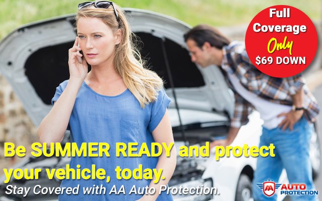 AAAutoProtect's tweet image. Ensure you're ready for the summer, stay protected with a Vehicle Service Contract. Call us for a quote 1-888-222-4445. aaautowarranty.com