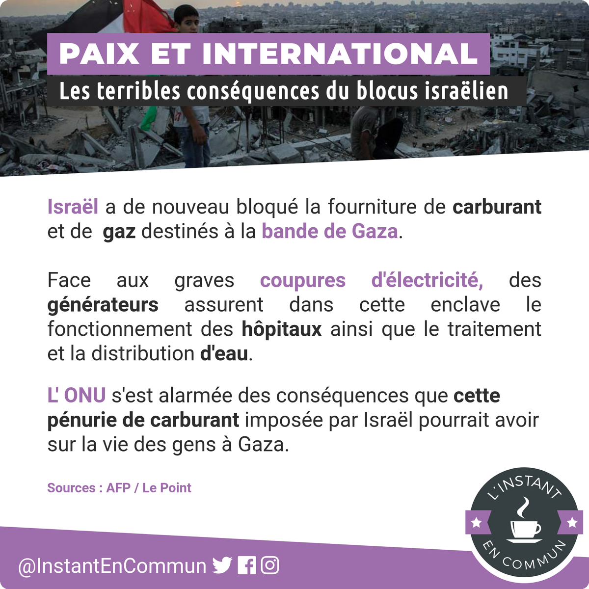 Graines_Info's tweet photo. Le coordinateur de l'ONU pour les affaires humanitaires en Palestine souligne les risques que font peser les coupures de courants, "notamment pour les patients souffrant de problèmes cardiaques, sous dialyse ou les nouveaux-nés" #StandForPeace #BlocusGaza https://t.co/2pNlQNg0wi