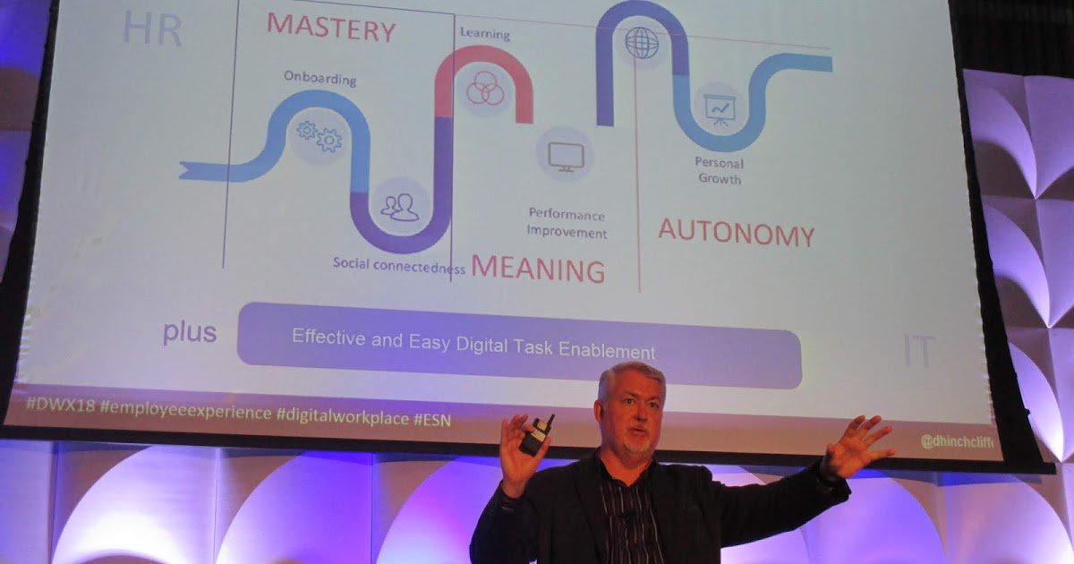 seanrehder's tweet photo. #EntDigi #DWX18 Dion Hinchcliffe on Digital Workplace Experience https://t.co/AVJUgRBUcw https://t.co/RaGGHQ52n7