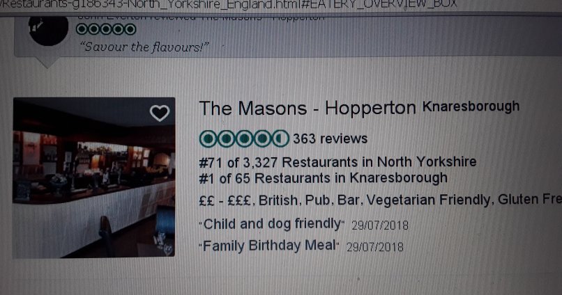 We love our customers..thank you ..see you soon #DogFriendly #goodpub #Wetherby #Harrogate #GoodFood #GinOClock #Knaresborough