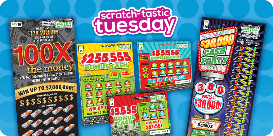 VirginiaLottery's tweet photo. Guess what day it is! Go on, guess. It’s #ScratchtasticTuesday! We can’t wait for you to try our newest batch of Scratchers – there’s something here for everyone. Whether you’re all about the family of games or the cash party, there’s lots of green to go around. https://t.co/JdOuSnO3TY