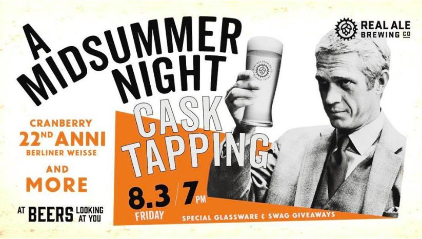 Happy #FirkinFriday, y'all. Ian will be out <a href="/beerslookingatu/">Beers Looking At You</a> tonight with a one-off cask of Cranberry #Berlinerweisse, Lime Gose, and Swifty APA. #Crowlers recommended for this one, folks :]