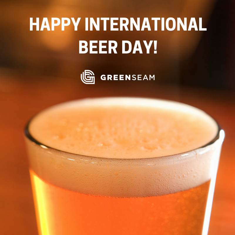 GreenSeamRegion's tweet photo. Happy International Beer Day! Grown-Brewed-Drank in the GreenSeam.  #GreenSeam #InternationalBeerDay #Wheat #Green https://t.co/8UJ1DrlEcV