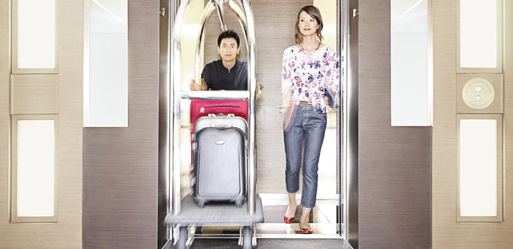 SchindlerNA's tweet image. With its intuitive, hands-free system, Schindler’s #PORTTechnology helps guests get to their hotel rooms with efficiency and ease. ow.ly/p5Ym30kXHPF  #SchindlerElevators