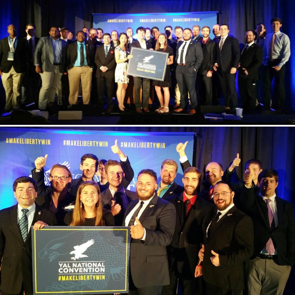 49ersForLiberty's tweet photo. Glad to see not only Charlotte, but all of North Carolina and the rest of the Coastal Region representing at #YALCon2018! This is how you #StakeYourClaim and #MakeLibertyWin βοΈπ¦
π https://t.co/zW14TzajTm