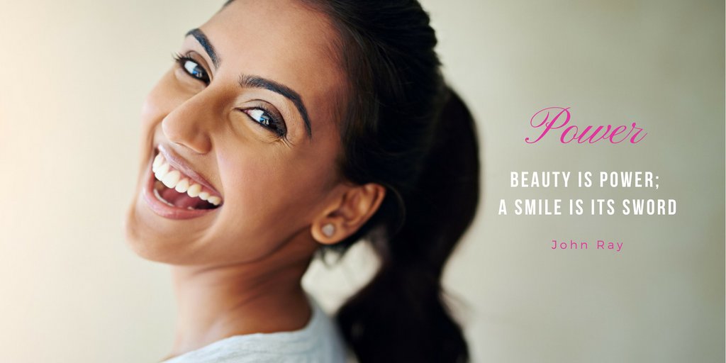A single smile has a lot of power.
#Smiling shows confidence, friendliness, #positivity, and happiness! Share a photo below of your powerful smile! #WordsToLiveBy #WomenEmpowerment #JohnRay