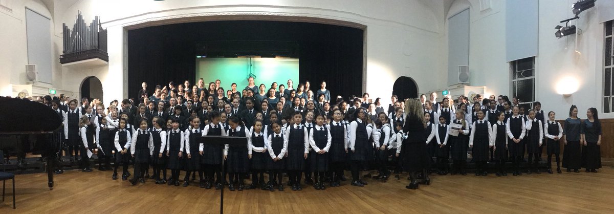 JuniorStcc's tweet photo. Our choral showcase last night was AMAZING. Choirs from Junior, Middle and Senior Schools performed. AMAZING. Combined choir AMAZING.well done girls. #FabMusicTeachers #Joyful #community https://t.co/2rZ5JFKufa