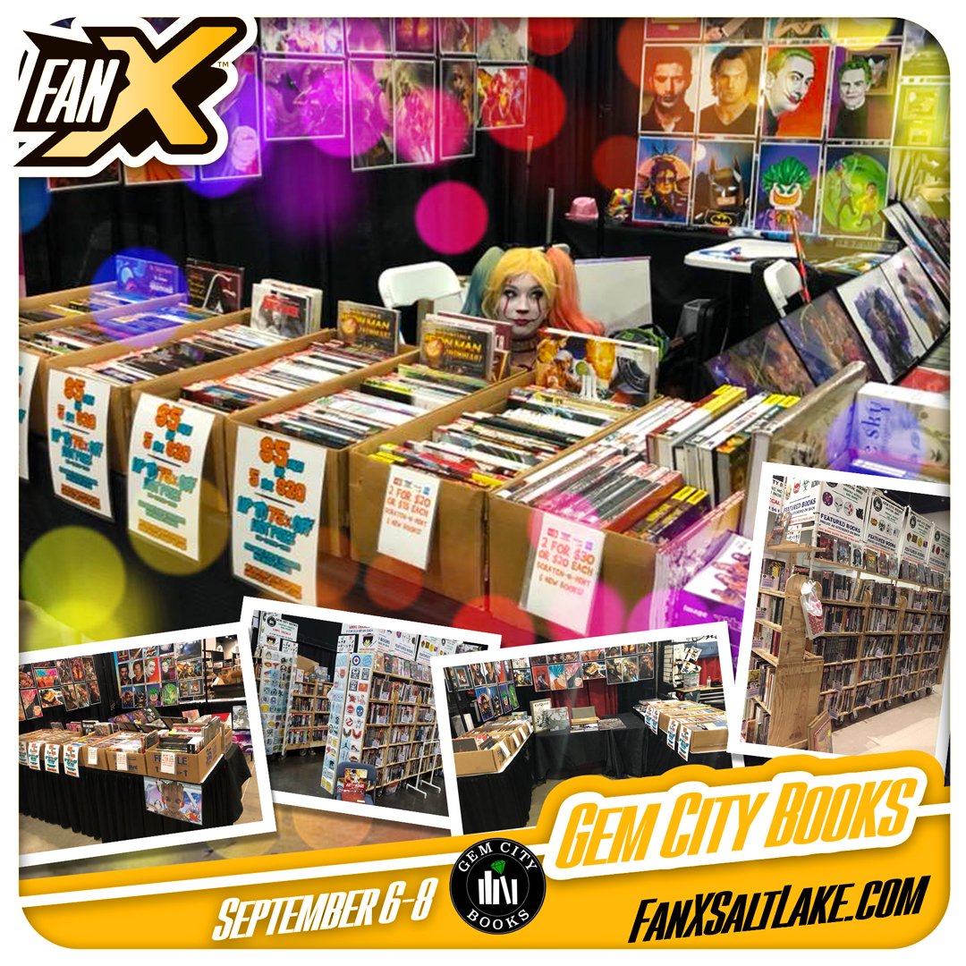 fanxsaltlake's tweet photo. Check out these vendor and many more at #FANX18! Learn more here: https://t.co/CE95LTsZwL Get your pass: https://t.co/ZRosCOnkV6
#utah #convention https://t.co/nwlSrmUOWi