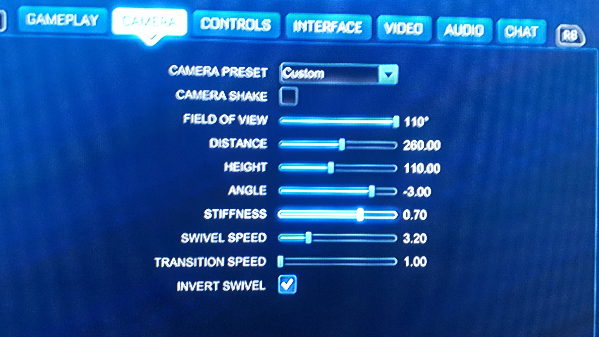 Sentimental Hej Ringlet Squishy on Twitter: "What are your favorite camera settings/deadzone and  sensitivity settings?" / Twitter