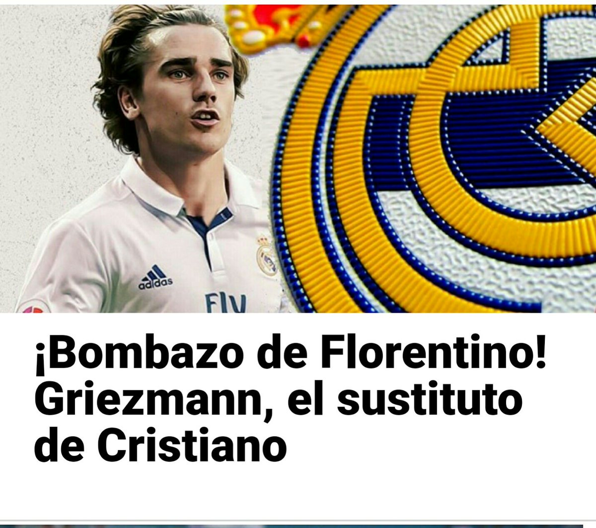BeoneFutbol's tweet photo. EXCLUSIVA: El rumor de Griezmann y Florentino pagando sus 200M de cláusula es el mayor humo de la historia de twitter...totalmente imposible; mismas opciones que el traspaso de Messi a la Roma.
#Griezmann #Neymar #florentino #Cristiano #benzema #vidal #messi #hazard #Imposible https://t.co/26lOGAiBFh