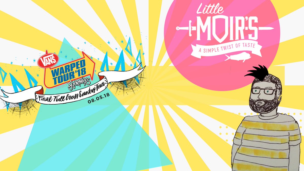 Littlemoirs's tweet photo. The Food Trailer will be at the final show of The Van’s Warped Tour, this Sunday, August 5th. Gates open at 11am at Coral Sky Amphitheatre. Come find us on the Stage Right side of the venue! https://t.co/J0gZzno7rR