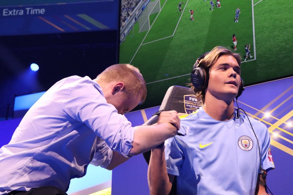 ManCity's tweet photo. That semi-final feeling... Well done, @Marcuzo45! #FIFAeWorldCup https://t.co/cAIPA5rDuK