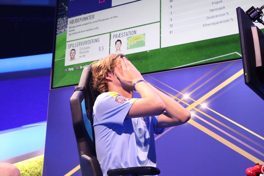 ManCity's tweet photo. That semi-final feeling... Well done, @Marcuzo45! #FIFAeWorldCup https://t.co/cAIPA5rDuK