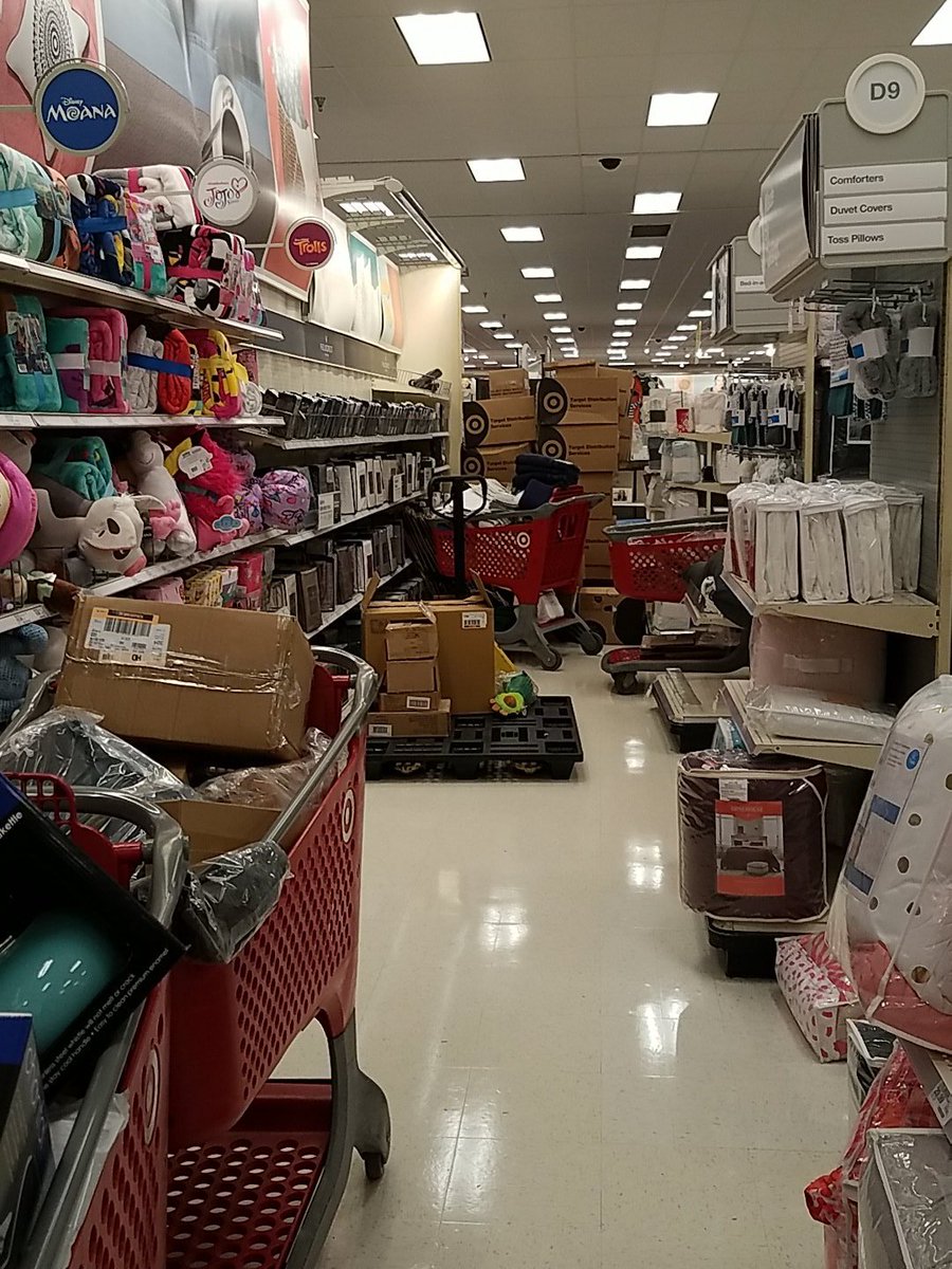 What the heck <a href="/Target/">Target</a> I came for a simple shopping trip.  Nothing on my list was in stock and I couldn't get through the aisles!  #disaster #Ellicottcity