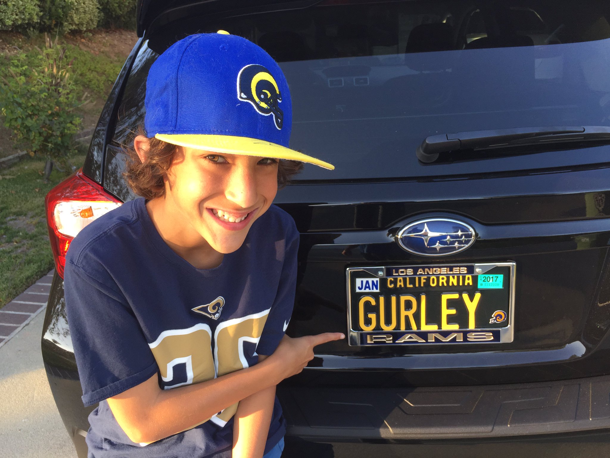 Happy Birthday Todd Gurley from the Conejo Valley Rams Club!! 