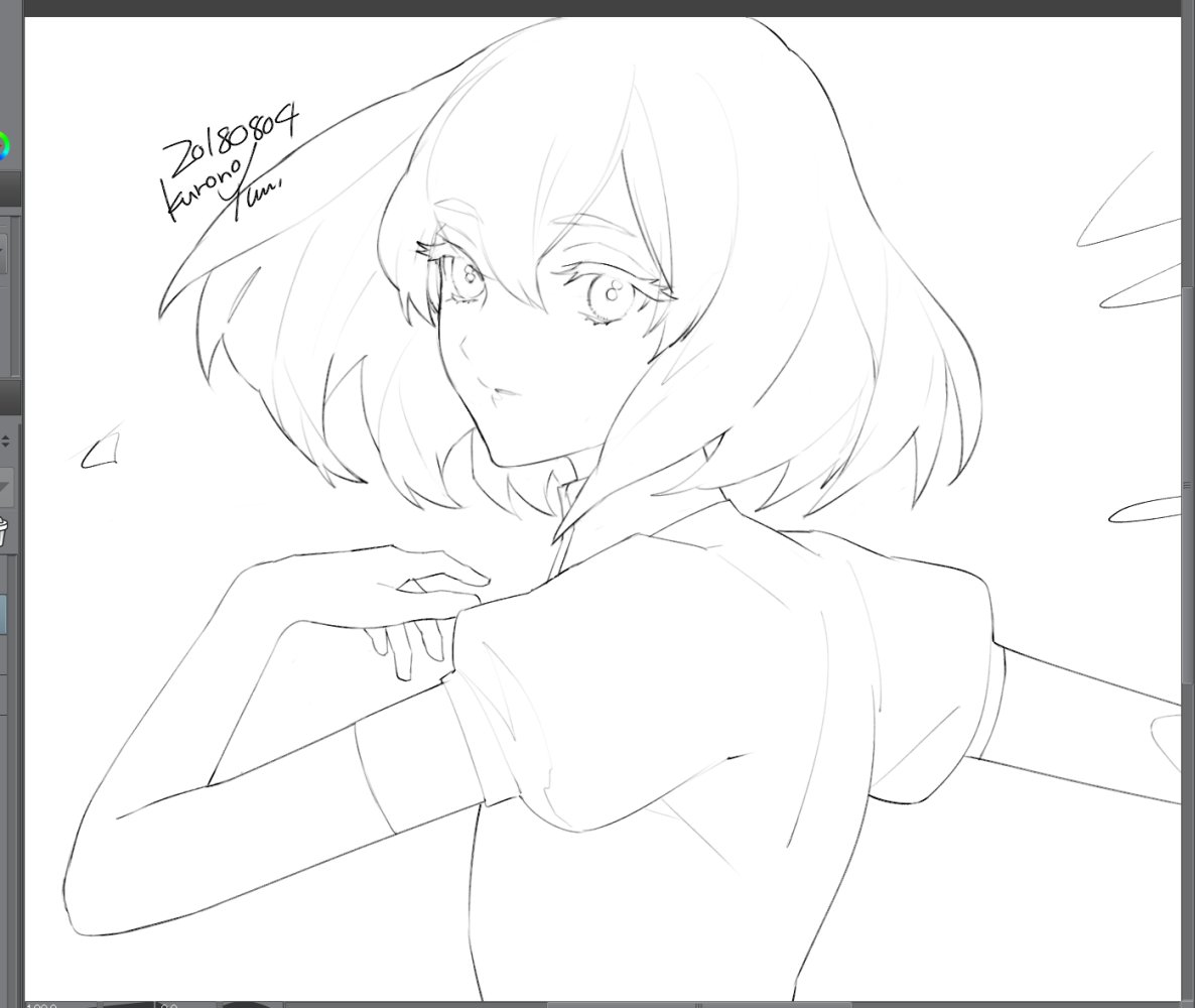 ダイヤ線画とちゅう 